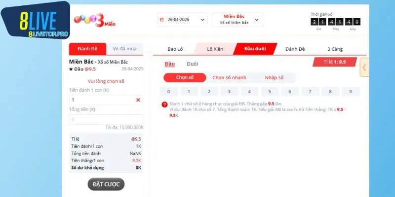Thời gian mở thưởng và cách kiểm tra